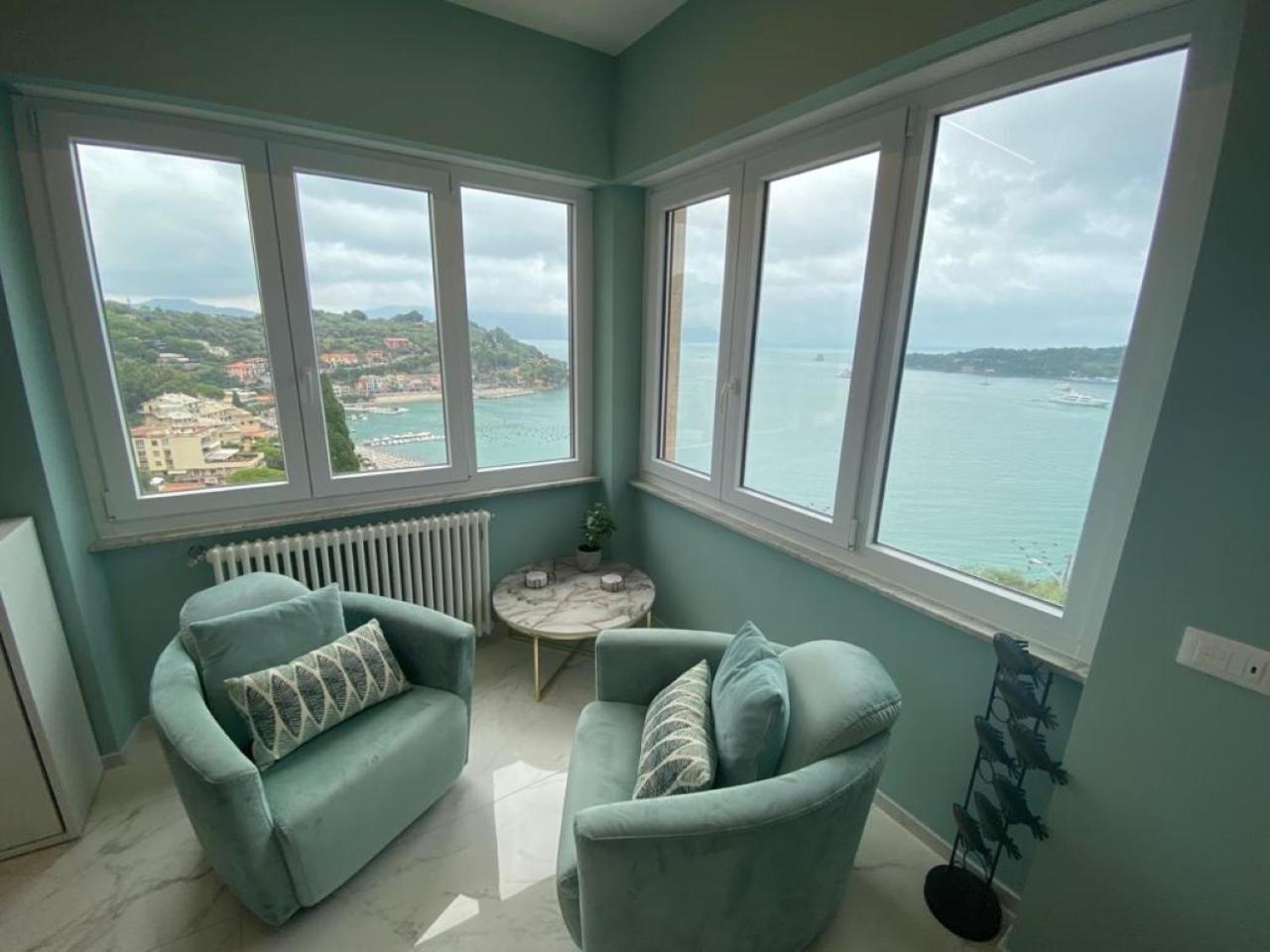 Casemaggi Attico Sul Mare, Penthouse On The Sea Porto Venere Kültér fotó