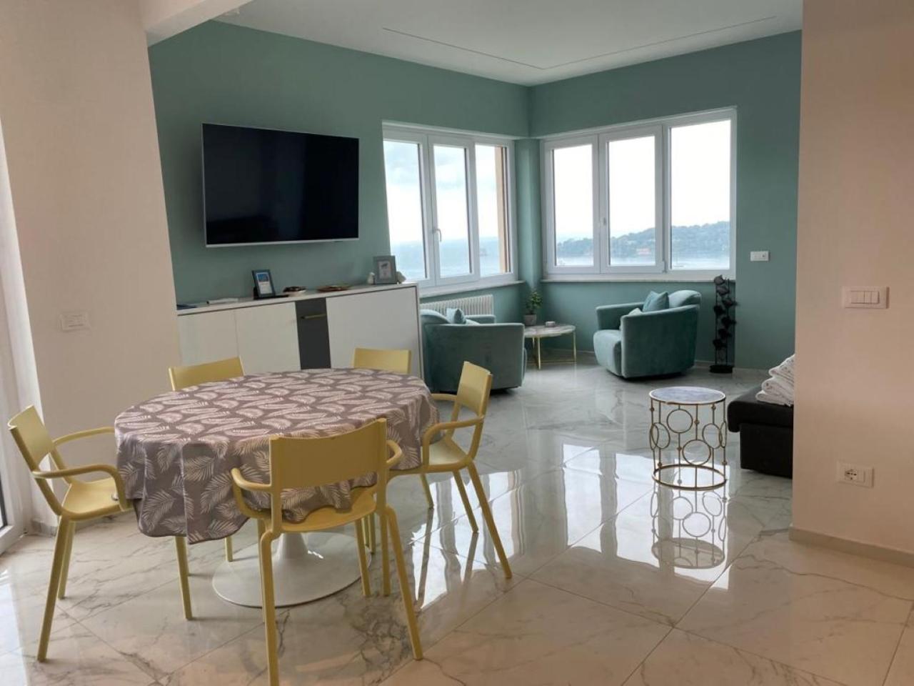 Casemaggi Attico Sul Mare, Penthouse On The Sea Porto Venere Kültér fotó